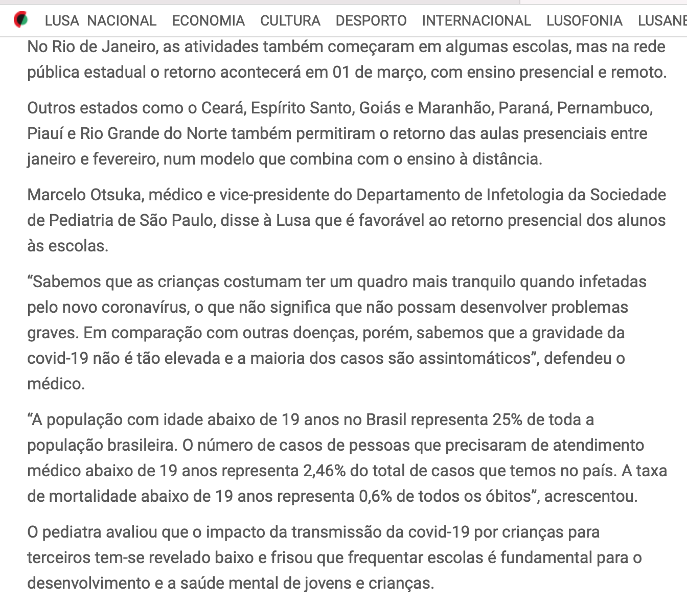 Lusa - Agência de Notícias de Portugal (SPSP)